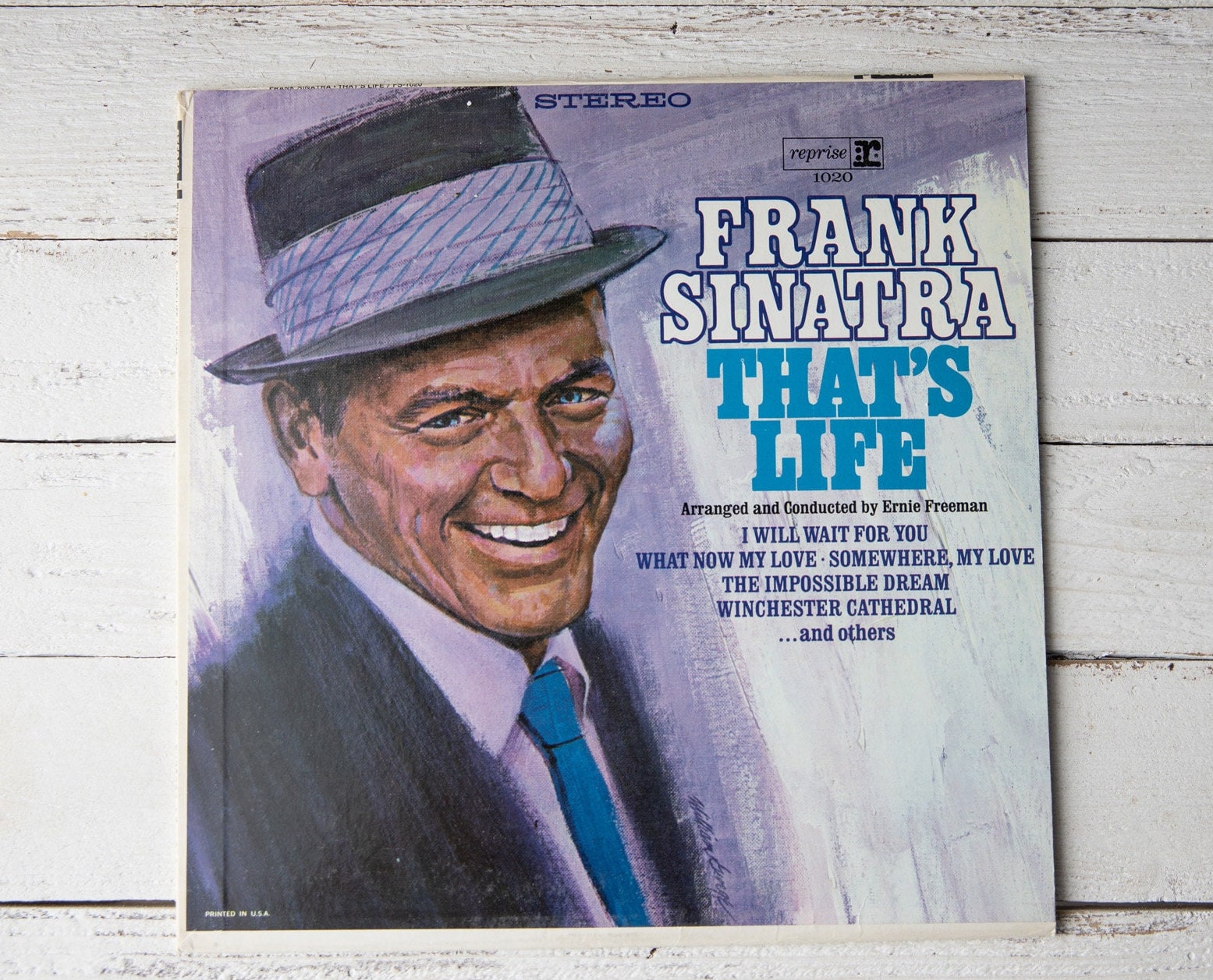 The First Lady In My Life Frank Sinatra Frank Sinatra "thats Life" Vinyl - Etsy
