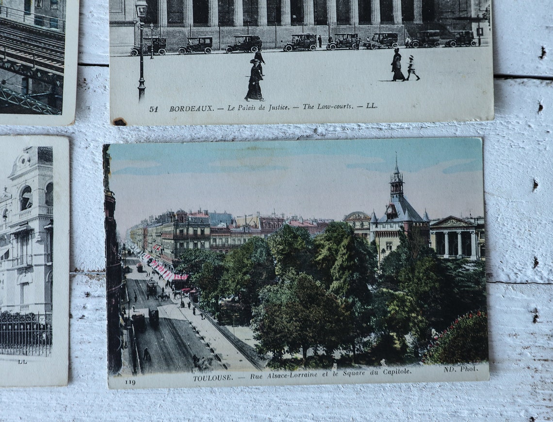 Vintage Post Cards Europe/us Etsy