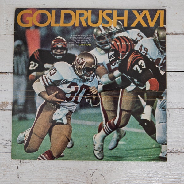 Superbowl 1982 "Goldrush XVI Vinyl
