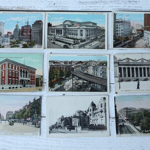cartes postales vintage Europe/Etats-Unis