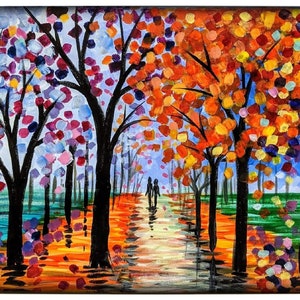 Seasonal Stroll PAINTING KIT with Online Tutorial