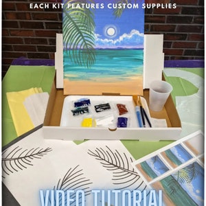 Paint Party Pack for 6 With Video Tutorial image 3