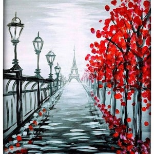 Oui Oui Paris! PAINTING KIT with Online Tutorial
