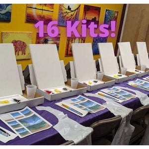 Paint Party Pack for 16! Video Turtorial Included!