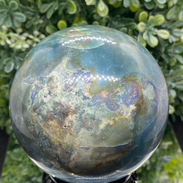Esfera de Jasper del Océano Azul