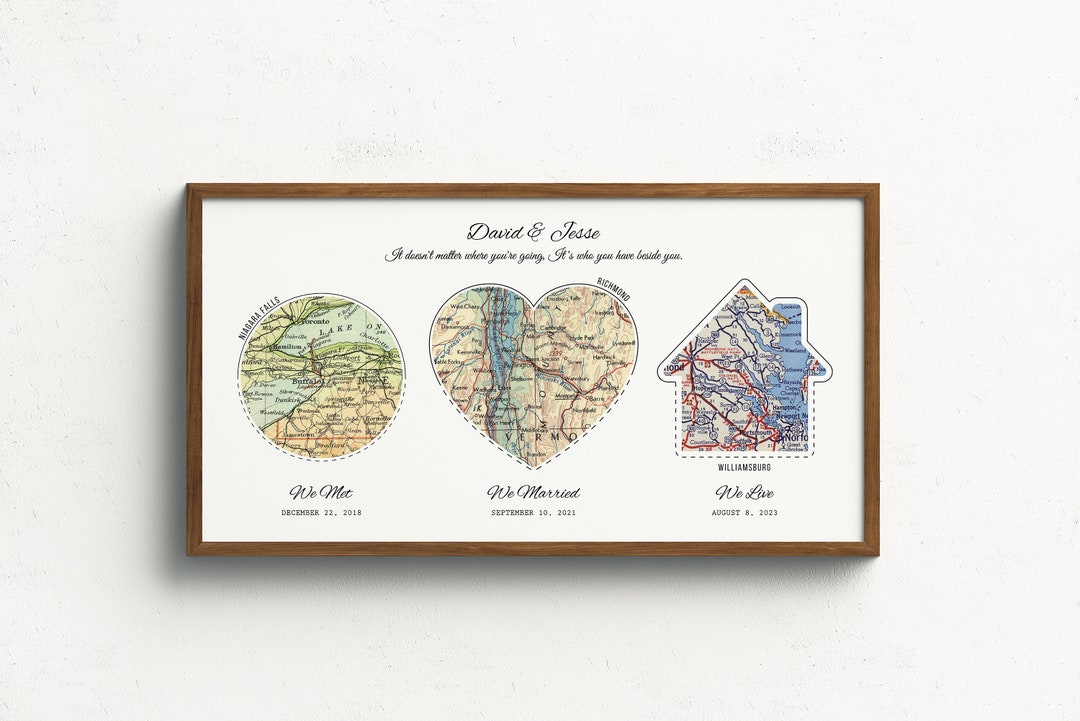 Personalised Wedding Gift for Couple Unique, Custom Wood Wedding ...