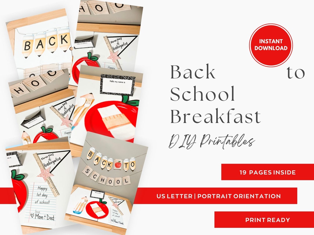 Back To School Breakfast First Day Of School DIY Breakfast Etsy back-to-school-breakfast-first-day-of-school-diy-breakfast-etsy