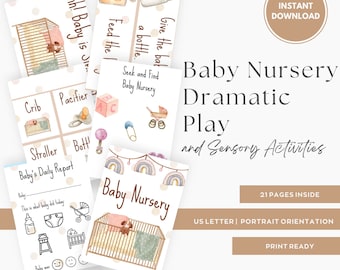 Baby Nursery Dramatic Play Center, DIGITAL DOWNLOAD