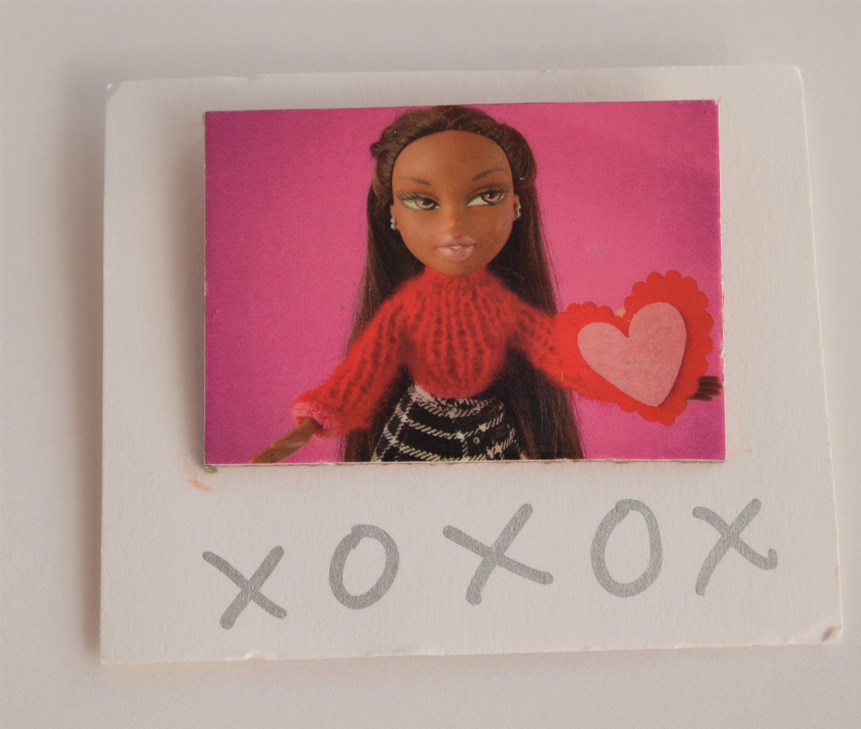 Valentine Sweet Heart Pin, Bratz Doll Inspired, Doll Art, Jewelry Pin 1.75  X 2.5 Size, Pink and Red, Sasha Bratz Doll Inspo -  Canada