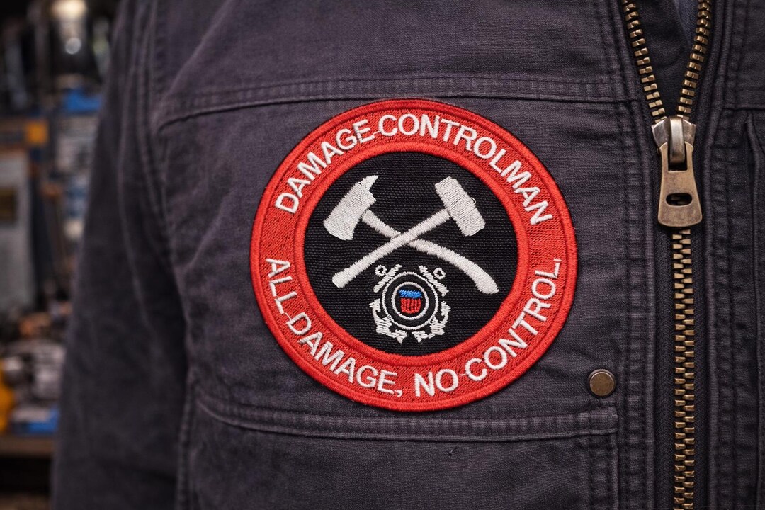 All Damage. No Control. Damage Controlman Patch. - Etsy
