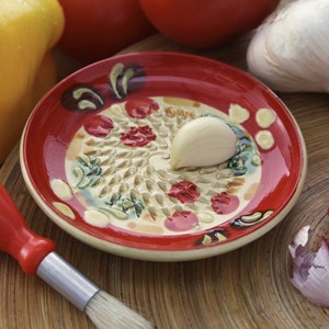 Garlic Grater Set Southwest (1948) Gourmet Grater edition, quickly prep garlic paste, ginger purée, freshly ground nutmeg & more