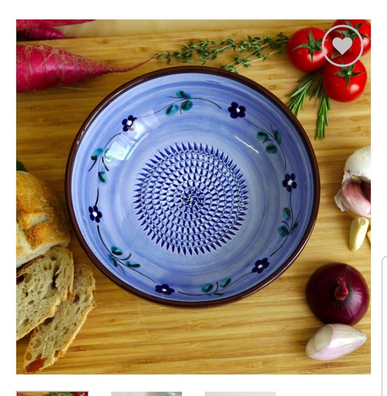 Large Rasp Bowl for Marinades and Dressings #1972