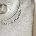 Jill reviewed Custom Embroidered Mama Sweatshirt, Custom Name Sweatshirt, Gift for Mom, Custom Mom Gift, Personalized Sweatshirt, New Mom Gift, Mama gift