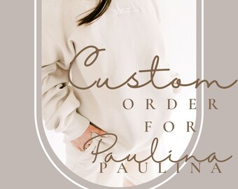 Aangepaste aanbieding voor Paulina