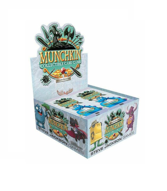 Munchkin Collectible Card Game 12card Booster Display Etsy