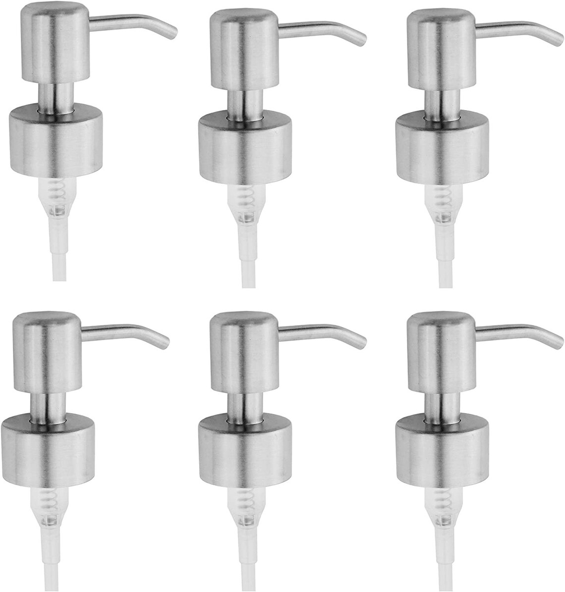 Stainless Steel Replacement Lotion Pump Parts 6 pack Etsy