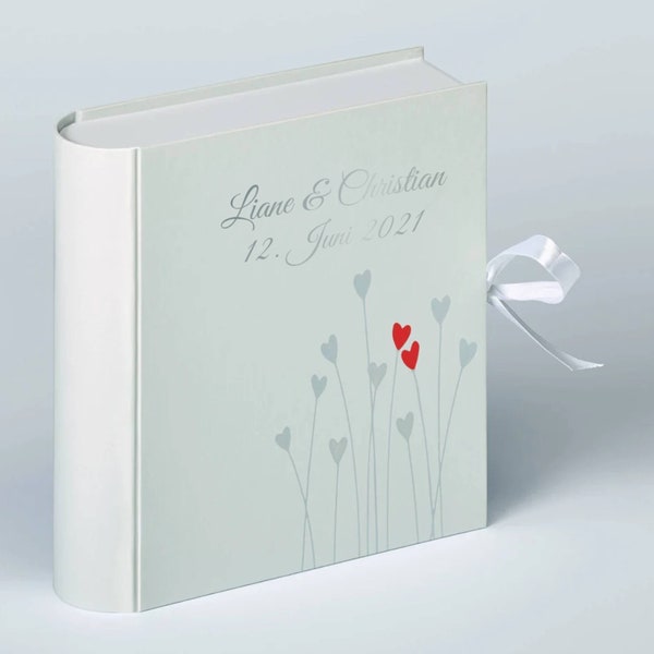 Personalised beautiful storage box for wedding memories or memories of a loved one