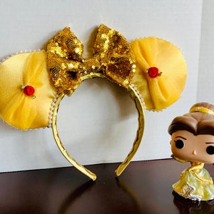 Belle Inspired Ears Headband