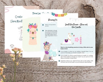 Creating Calm Llama Mindfulness Pack for Children