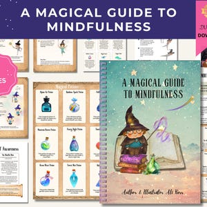 Cahier d'exercices de pleine conscience pour enfants, activités de yoga et de méditation à imprimer, kit d'apaisement, régulation des émotions, outils SEL, jeux de pleine conscience amusants