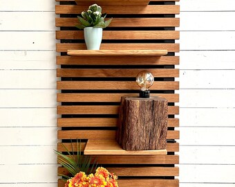 Flower rack made of wood, garden decoration, flowers, design, outdoor, wooden decoration,