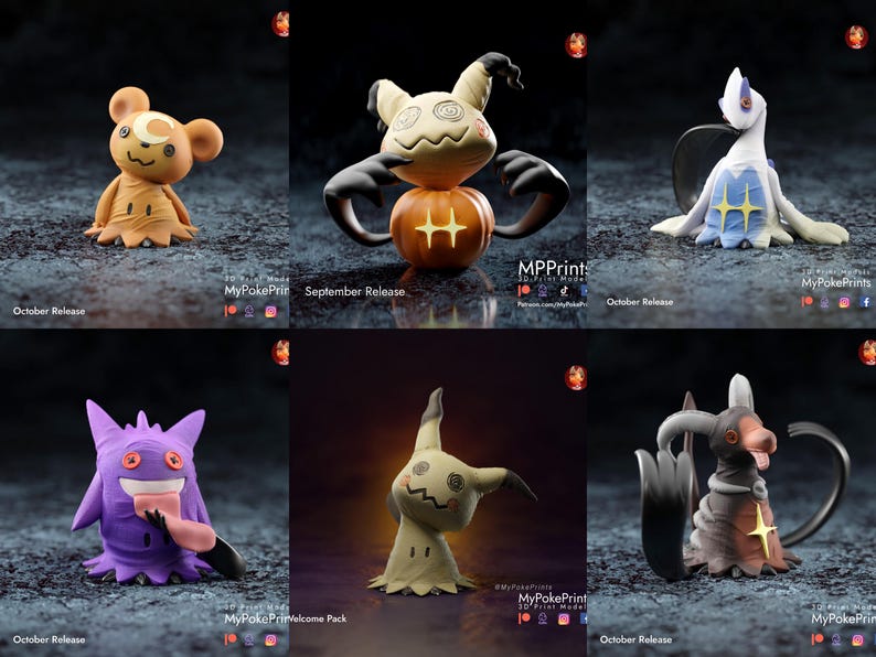 Mimikyu's Many Disguises - Etsy
