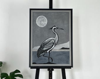 004 — Still | Original Artwork | Handcrafted Frame