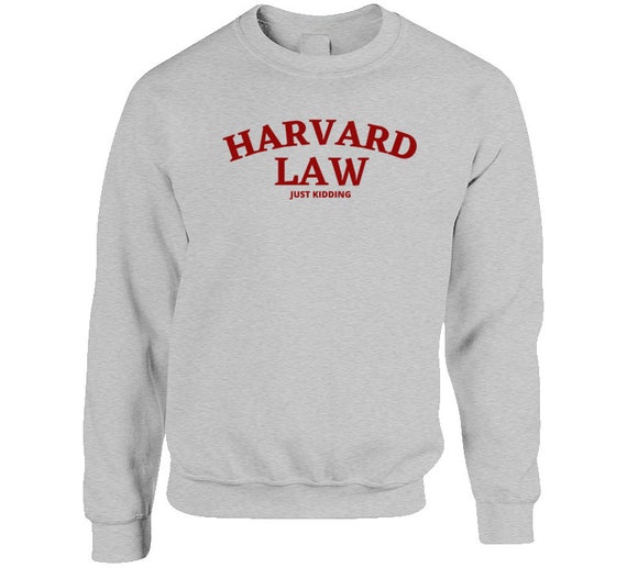 harvard law crewneck