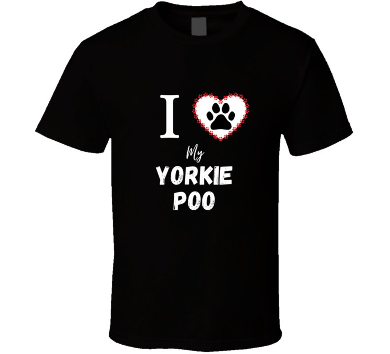 Yorkie Poo Dog Fan Lover Essential Cool Gift T Shirt Etsy
