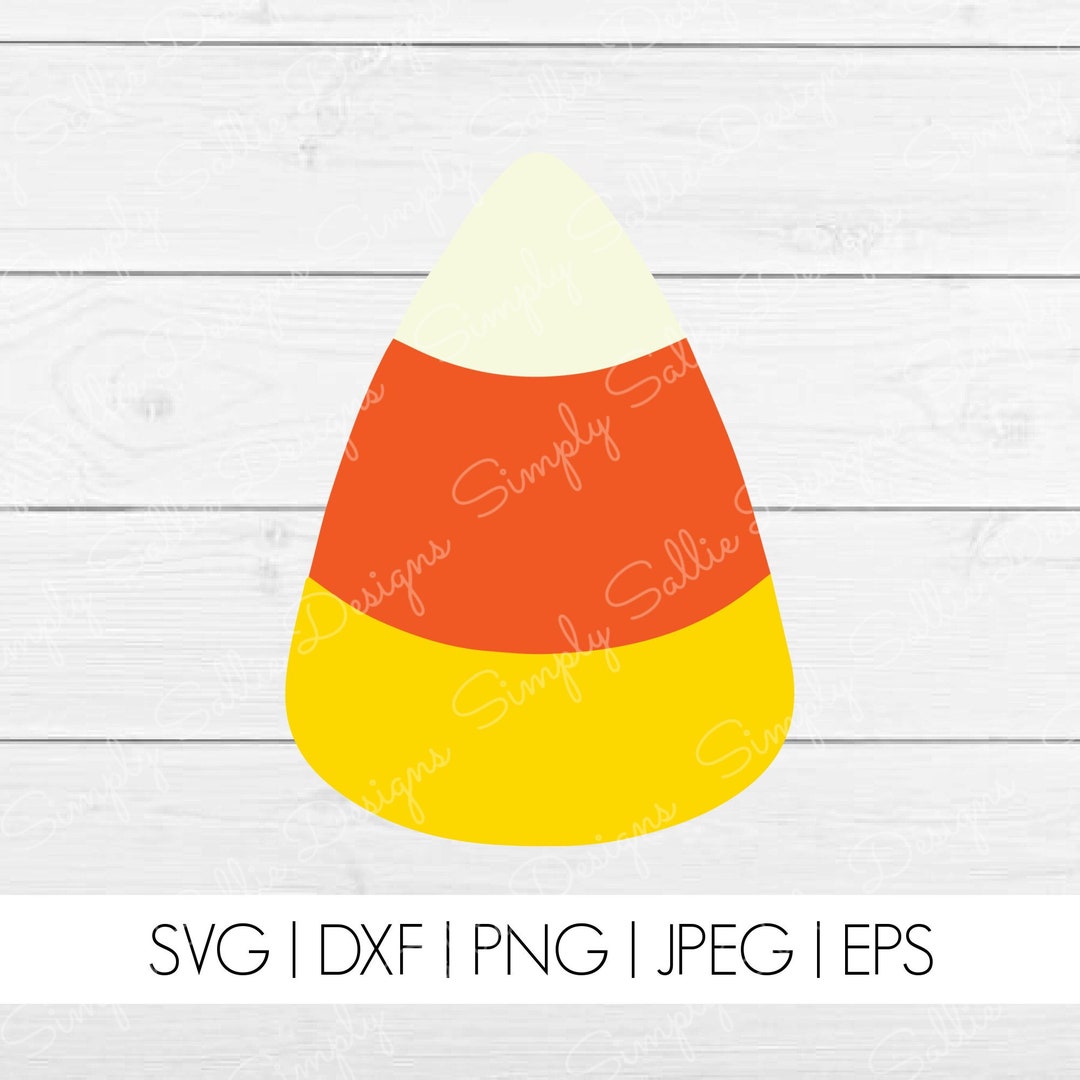 Candy Corn SVG File / Fall DXF / SVG file / Silhouette Cut - Etsy España