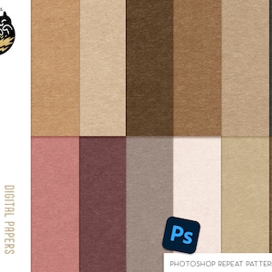 Papel Kraft, papel digital, papel bege para scrapbooking, fundos de papelão, uso comercial, download digital