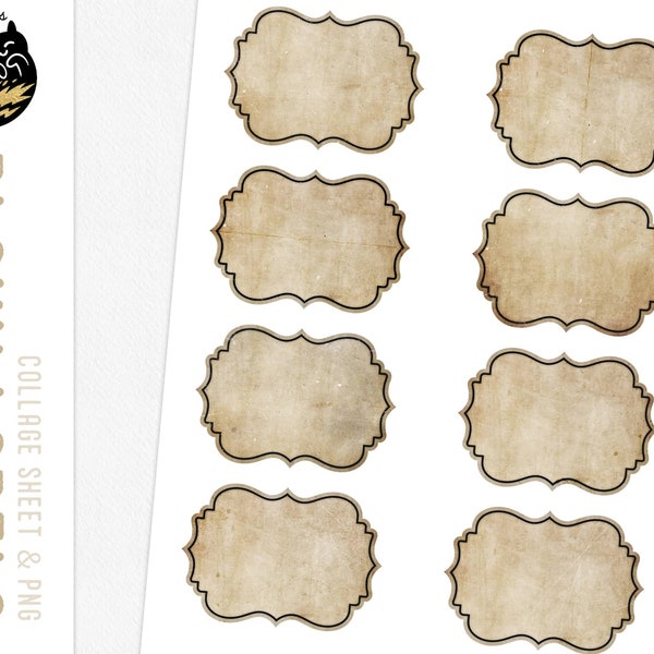 Victorian Labels - Etsy