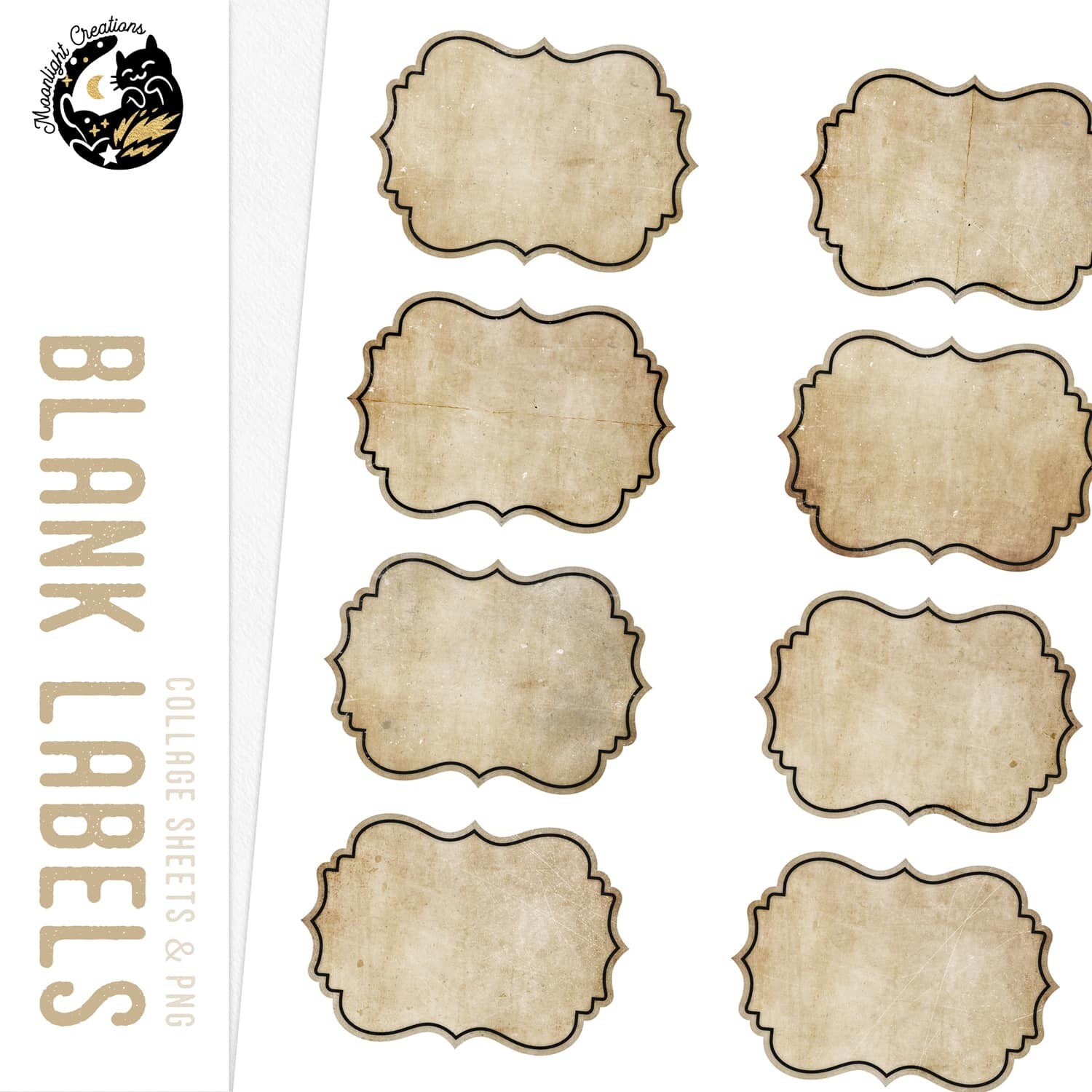 blank-vintage-apothecary-labels-printable-vintage-labels-blank-potion-labels-victorian-label-template-labels-collage-sheet-add-text-etsy