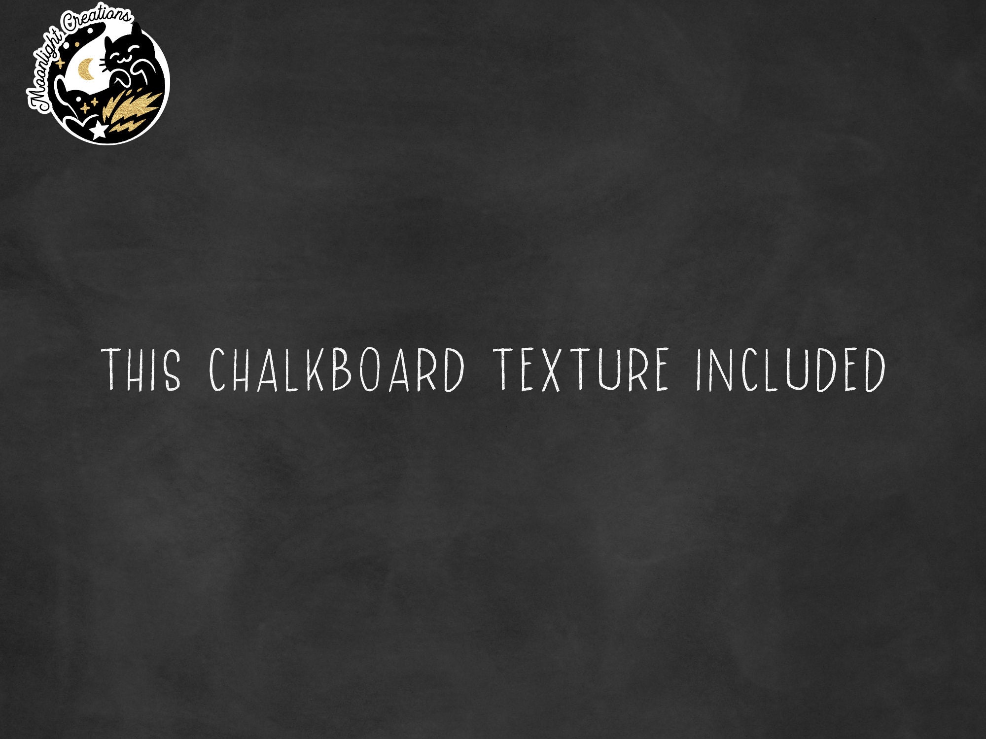 Chalkboard Labels - Chalk Effect Graphic by Moonlight Creations