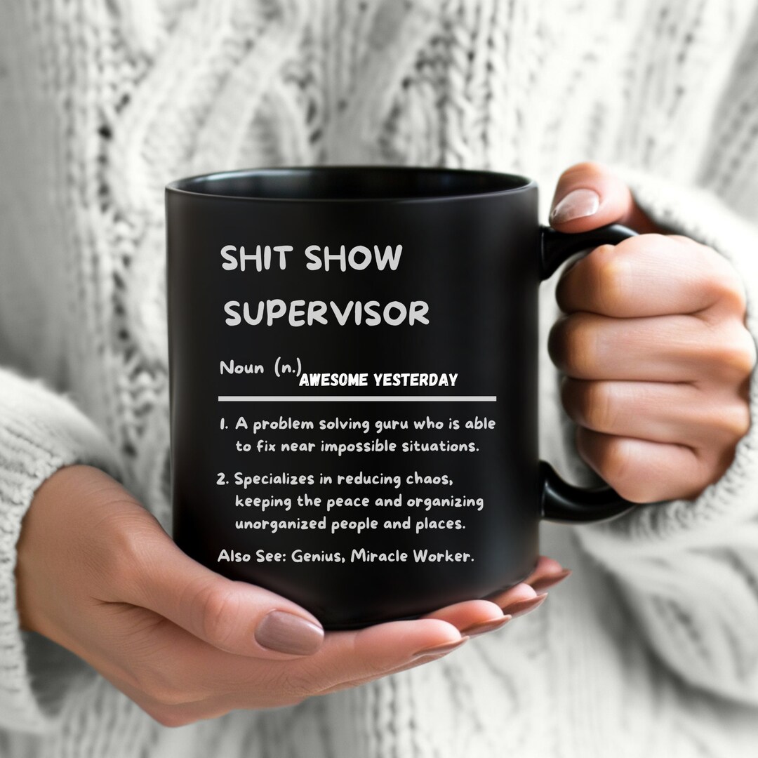 11oz Black Funny Quote Novelty Mug Sarcastic Sayings Office Humor Coworker Gift Cup Sassy