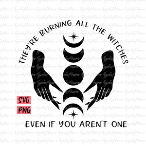 Eles estão queimando todas as bruxas Arquivo PNG/SVG