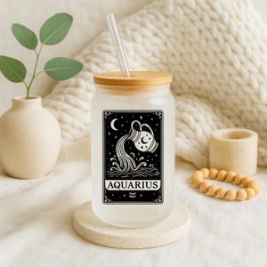 Personalized Zodiac Tumbler – Celestial Birthday Gift, Astrology Moon Sign Cup
