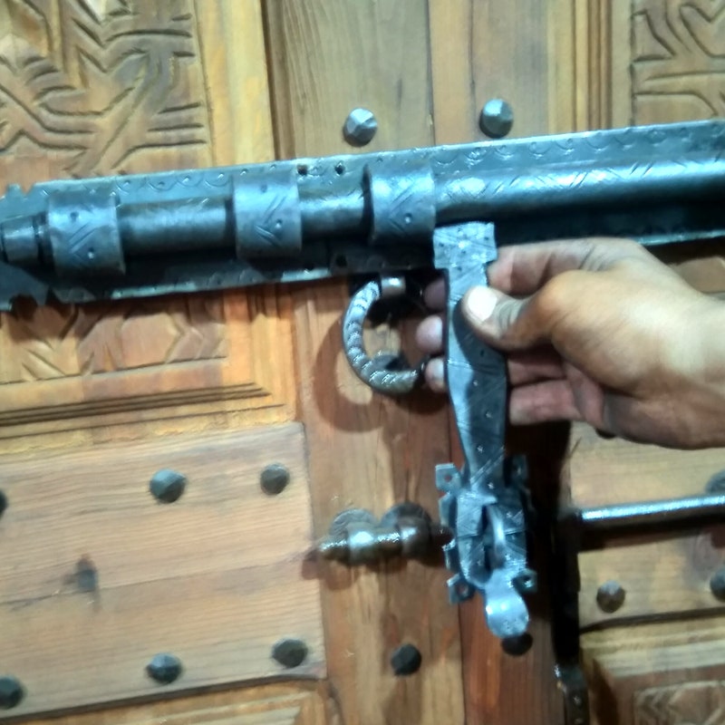 Antique Large Door Latch - Etsy