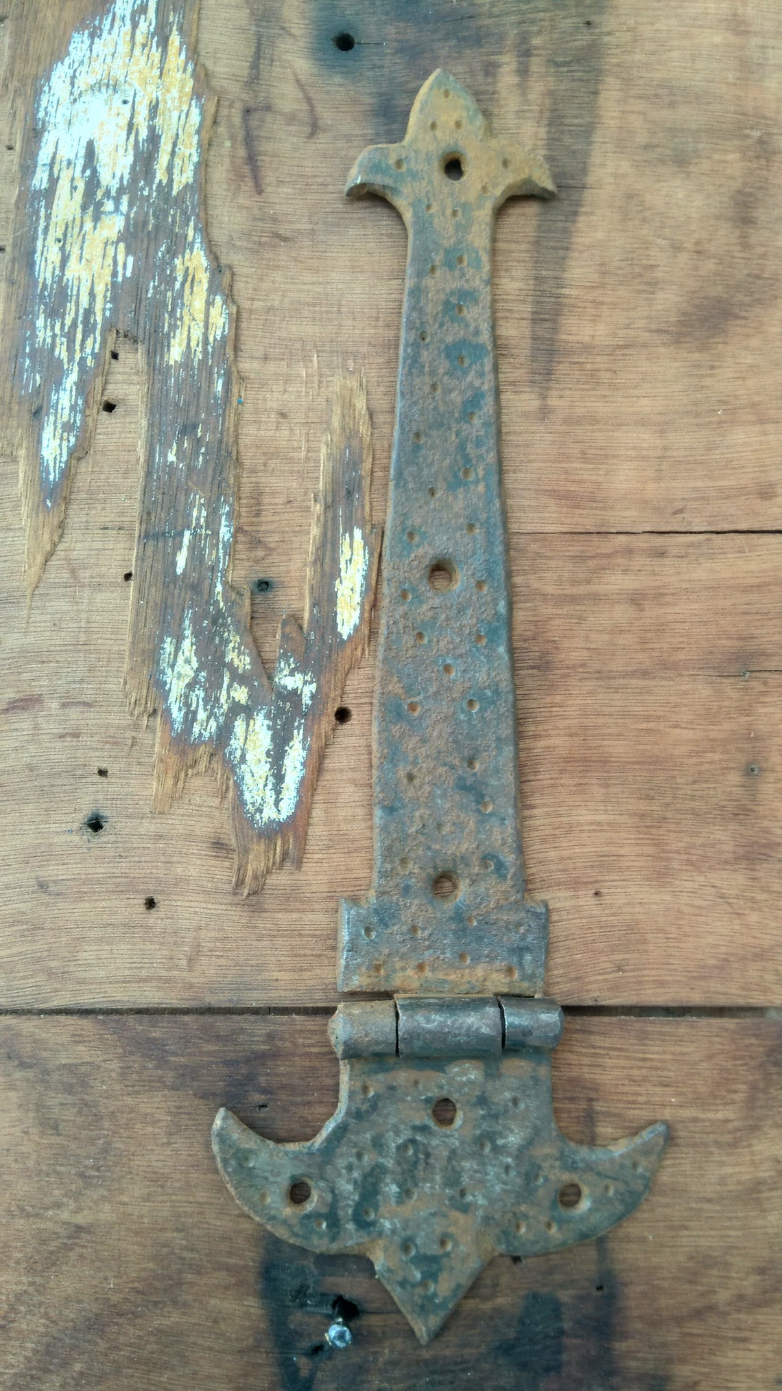 Blacksmith Wrought Iron Straps. Hinges.hammered Etsy
