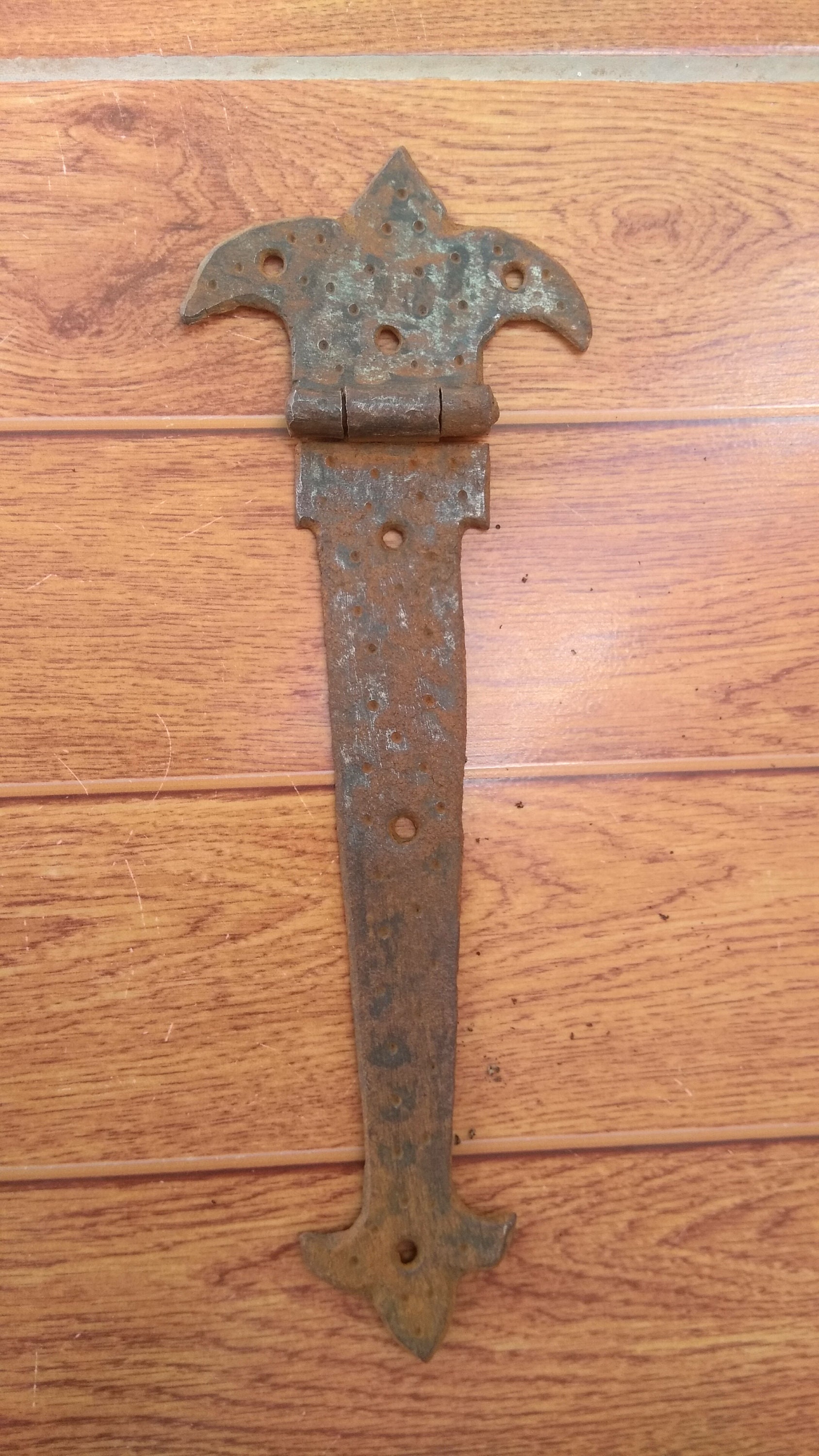 Blacksmith Wrought Iron Straps. Hinges.hammered Etsy