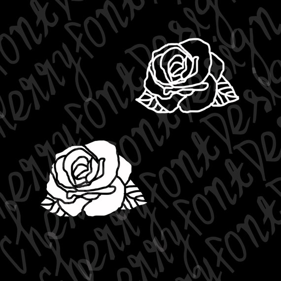 Printable Flowers Svg Digital File Rose Clipart Rose Bundle Svg Rose Vector Instant Download Cricut Rose Svg Rose Silhouette Clip Art Art Collectibles