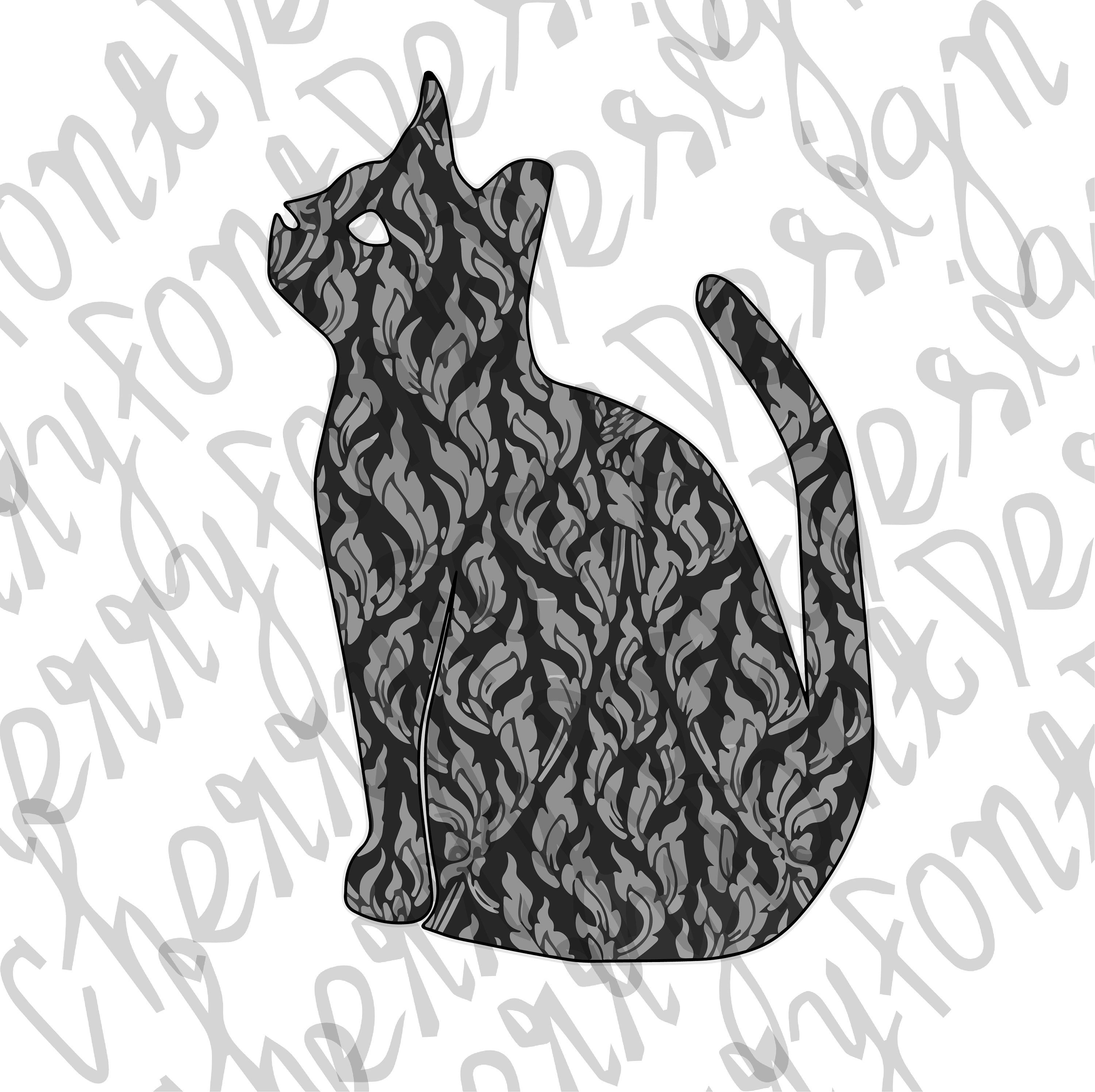 Free Free 99 Cricut Cat Mandala SVG PNG EPS DXF File