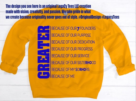 Greater / Available in Tee, Crewneck, Hoodie, Tank, Long Sleeve