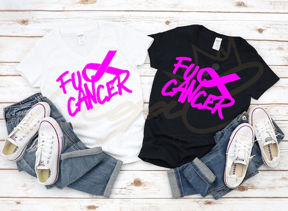 FU Cancer / Available in Tee, Crewneck, Hoodie, Tank, Long Sleeve