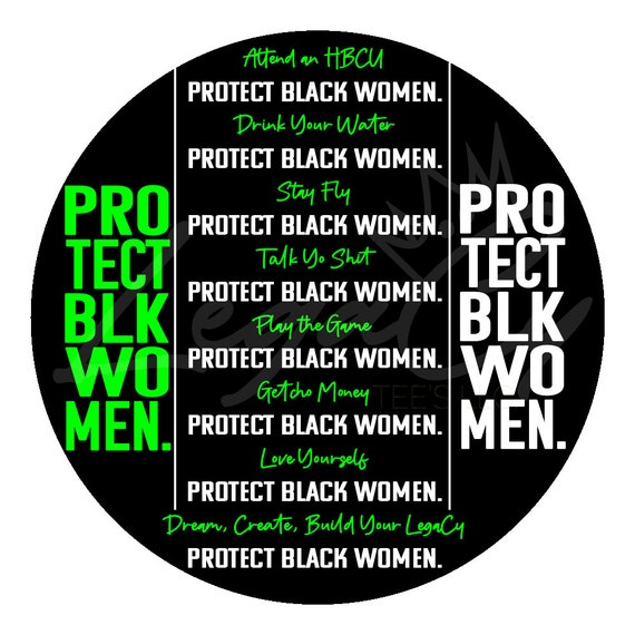 Protect Black Women 3" Magnet