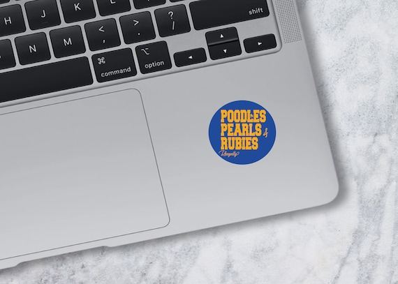 Poodles & Pearls  - Sticker