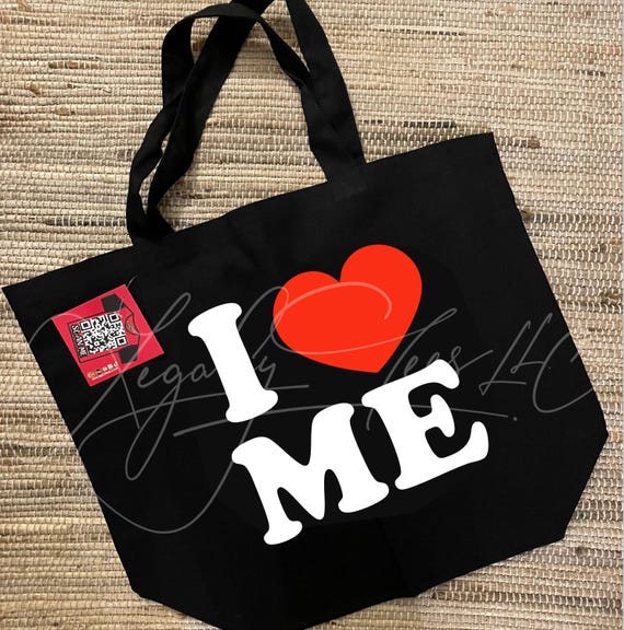 I Love Me Canvas bag