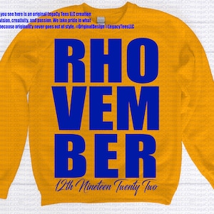 RHOVEMBER / Disponible en camiseta, cuello redondo, tirantes y manga larga