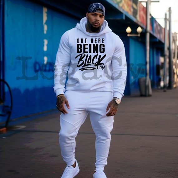 Out Here Being Black / Available in Tee, Crewneck, Hoodie, Tank, Long Sleeve