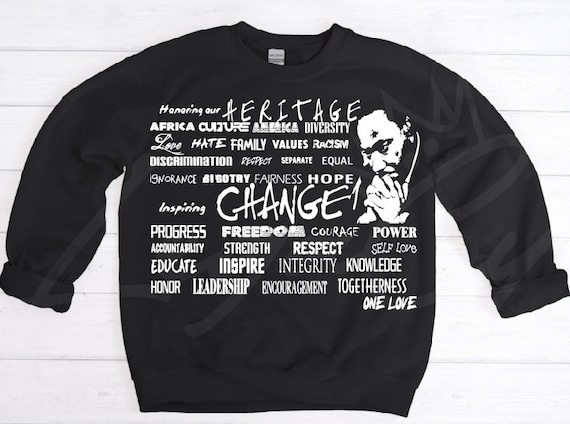 MLK II / Available in Tee, Crewneck, Hoodie, Tank, Long Sleeve
